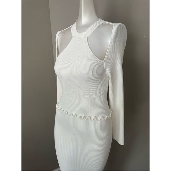 SELF-PORTRAIT Shoulder & Back Cut Outs Dress - Picture 8 of 9